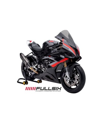 FULLSIX Vidro de Carenagem com Aro em Carbono para BMW S1000RR 19-22