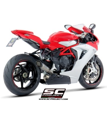 SC PROJECT Ponteira de Escape S1 para MV Agusta F3 800 17-24