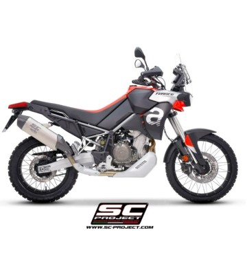 SC PROJECT Ponteira de Escape X-Plorer II GT para Aprilia Tuareg 660 22-24