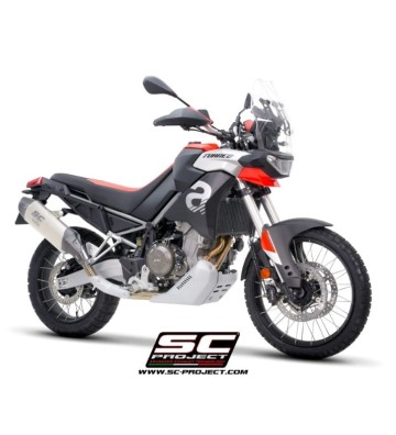 SC PROJECT Ponteira de Escape X-Plorer II GT para Aprilia Tuareg 660 22-24