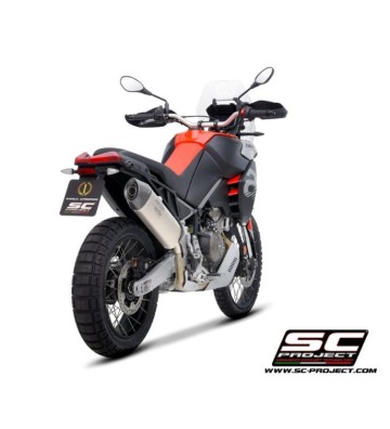 SC PROJECT Ponteira de Escape X-Plorer II GT para Aprilia Tuareg 660 22-24