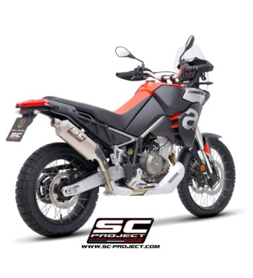 SC PROJECT Ponteira de Escape Rally Raid para Aprilia Tuareg 660 22-24