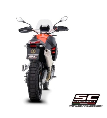 SC PROJECT Ponteira de Escape Rally Raid para Aprilia Tuareg 660 22-24