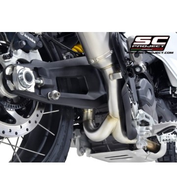 SC PROJECT Racing De-Cat Link Pipe for Ducati DesertX 22-24