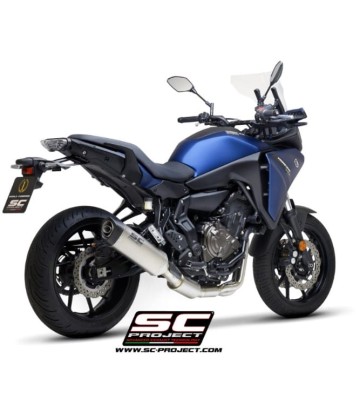 SC PROJECT Full Exhaust System with SC1-S Slip-on for Yamaha Tracer 7 21-24