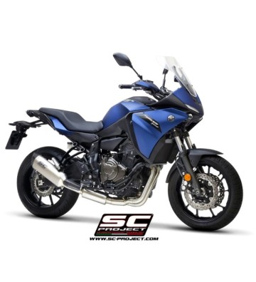 SC PROJECT Full Exhaust System with SC1-S Slip-on for Yamaha Tracer 7 21-24