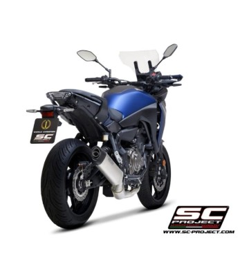 SC PROJECT Full Exhaust System with SC1-S Slip-on for Yamaha Tracer 7 21-24