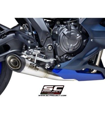 SC PROJECT Full Exhaust System with S1 Slip-on for Yamaha YZF-R7 21-24