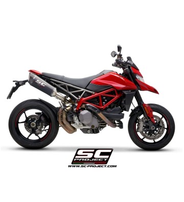 SC PROJECT Ponteira de Escape SC1-R para Ducati Hypermotard 950 SP 21-24