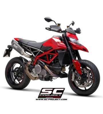 SC PROJECT Ponteira de Escape SC1-R para Ducati Hypermotard 950 SP 21-24