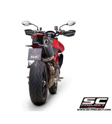 SC PROJECT Ponteira de Escape SC1-R para Ducati Hypermotard 950 SP 21-24