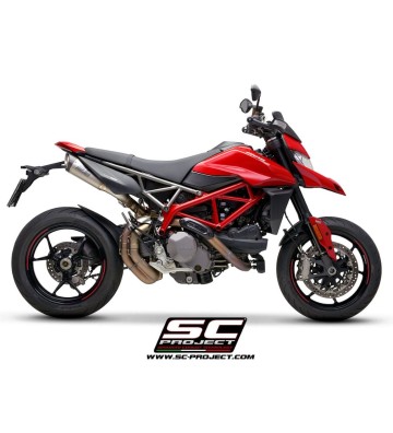 SC PROJECT Par de Ponteiras de Escape S1 para Ducati Hypermotard 950 SP 21-24