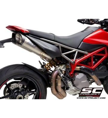 SC PROJECT Par de Ponteiras de Escape S1 para Ducati Hypermotard 950 SP 21-24