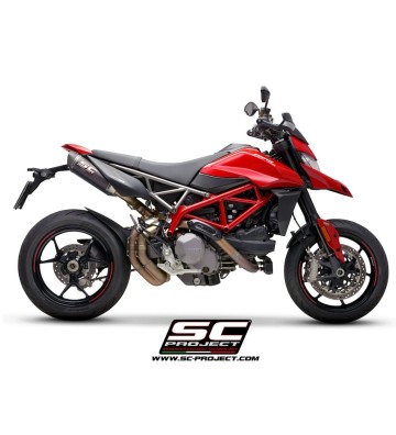 SC PROJECT Par de Ponteiras de Escape SC1-M para Ducati Hypermotard 950 SP 21-24