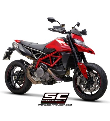 SC PROJECT Par de Ponteiras de Escape SC1-M para Ducati Hypermotard 950 SP 21-24