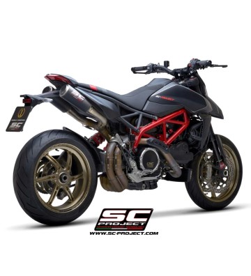 SC PROJECT CR-T M2 Slip-on Pair for Ducati Hypermotard 950 SP 21-24