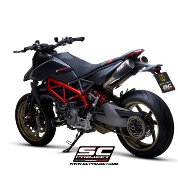 SC PROJECT CR-T M2 Slip-on Pair for Ducati Hypermotard 950 SP 21-24