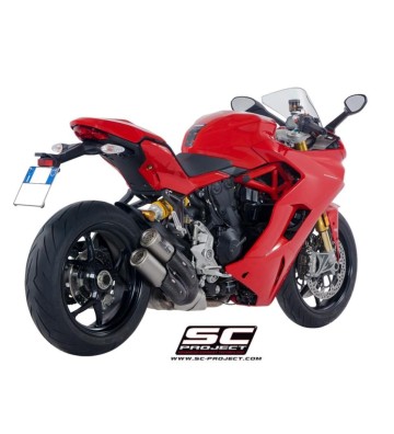 SC PROJECT CR-T Twin Slip-ons for Ducati SuperSport 21-24