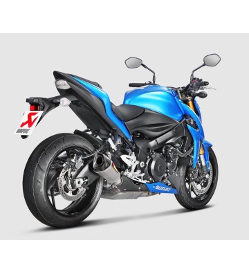 AKRAPOVIC Ponteira de Escape em Titânio para Suzuki GSX-S 1000 / GSX-S 950 15-16