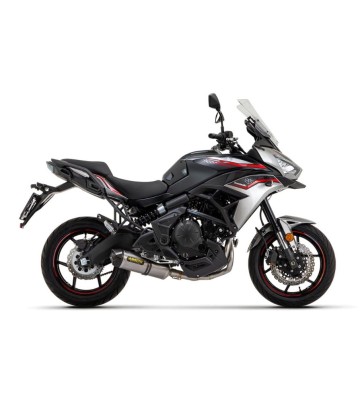 ARROW Full Exhaust System with Race-Tech Silencer with Carbon End cap for Kawasaki Versys 650 21-23