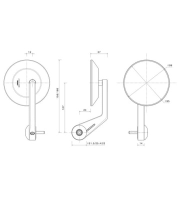 RIZOMA ECCENTRICO Mirror