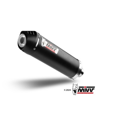 MIVV OVAL Silencer for VERSYS 1000 19-