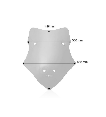 WRS Vidro de carenagem para Ducati Multistrada V4/ S / SPORT/ RALLY 20-24