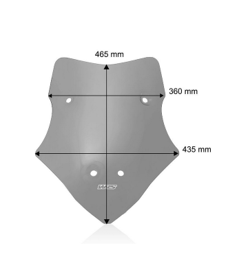 WRS Vidro de carenagem para Ducati Multistrada V4/ S / SPORT/ RALLY 20-24