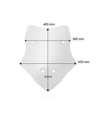 WRS Vidro de carenagem para Ducati Multistrada V4/ S / SPORT/ RALLY 20-24