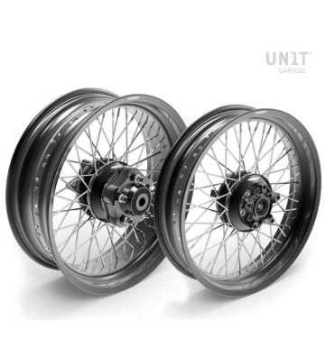 UNIT GARAGE Pair of Spoked Wheels 48M6 for Triumph Scrambler 1200 19-23