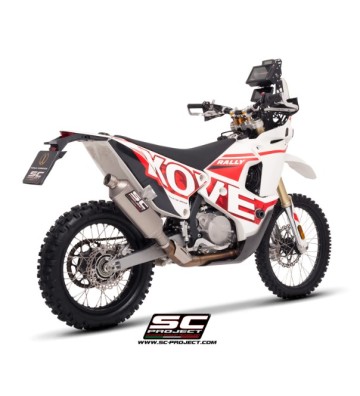 SC PROJECT Ponteira de Escape Rally Raid para KOVE 450 Rally 23-24