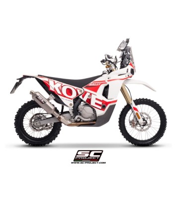 SC PROJECT Ponteira de Escape Rally Raid para KOVE 450 Rally 23-24