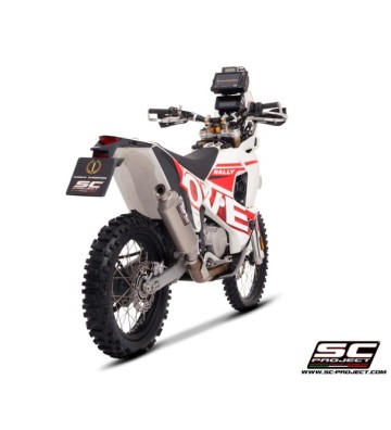 SC PROJECT Ponteira de Escape Rally Raid para KOVE 450 Rally 23-24