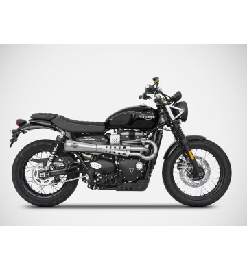 ZARD Escape Completo TIGER 70 para Triumph Street Scrambler 900 17-20