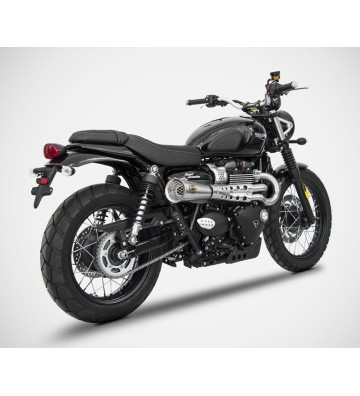 ZARD Escape Completo TIGER 70 para Triumph Street Scrambler 900 17-20