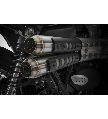 ZARD CONICAL Slip-ons for Triumph Street Scrambler 900 21-23