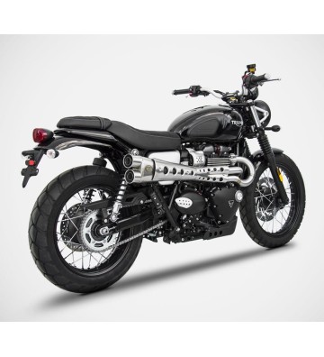 ZARD SPECIAL EDITION Full Exhaust System for Triumph Street Scrambler 900 21-23