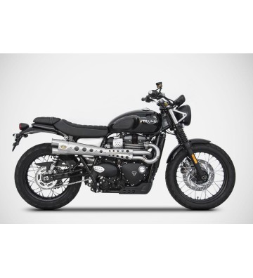 ZARD SPECIAL EDITION Full Exhaust System for Triumph Street Scrambler 900 21-23