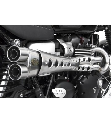 ZARD SPECIAL EDITION Full Exhaust System for Triumph Street Scrambler 900 21-23