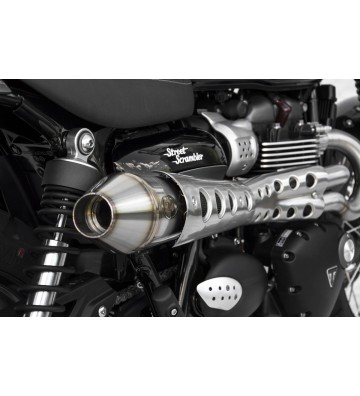 ZARD CONICAL Full Exhaust System for Triumph Street Scrambler 900 21-23