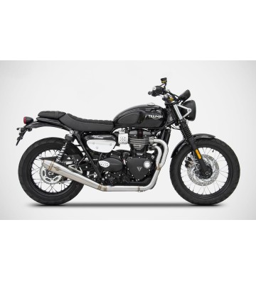 ZARD Escape Completo CONICAL Baixo para Triumph Street Scrambler 900 21-23