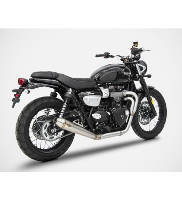 ZARD Escape Completo CONICAL Baixo para Triumph Street Scrambler 900 21-23