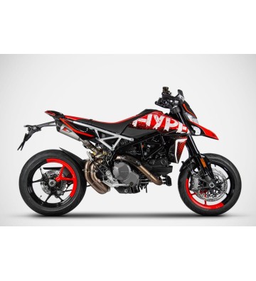 ZARD Ponteiras de Escape GT para DUCATI Hypermotard 950/SP 19-23