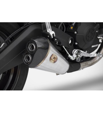 ZARD Ponteira de Escape para DUCATI Monster 797 17-19