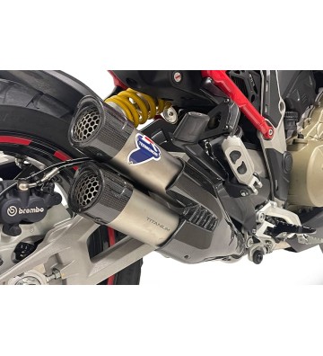 TERMIGNONI Semi-complete racing exhaust system for MULTISTRADA V4 21-