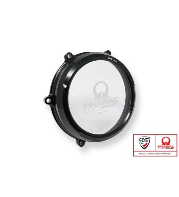 CNC "Pramac Racing Limited Edition" Clear Clutch Cover for DUCATI*