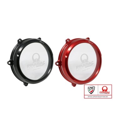 CNC "Pramac Racing Limited Edition" Clear Clutch Cover for DUCATI*