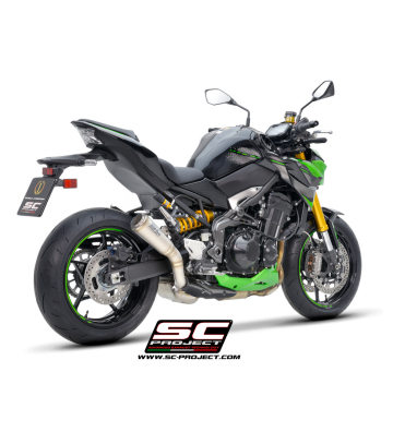 SC PROJECT S1-GP Ponteira de escape para Z900 2020-2024