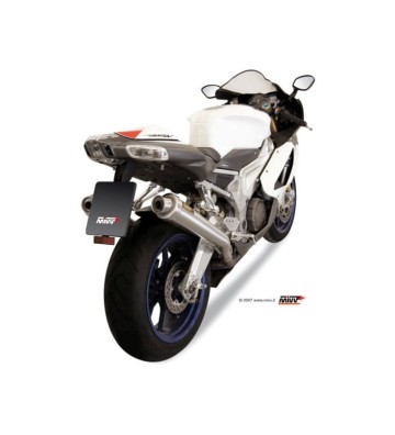 MIVV X-CONE Slip-ons for Aprilia RSV 1000 04-08