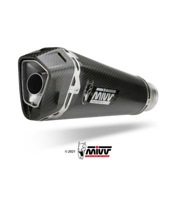 MIVV Ponteira de Escape DELTA RACE para Suzuki GSX-R 1000 17-20